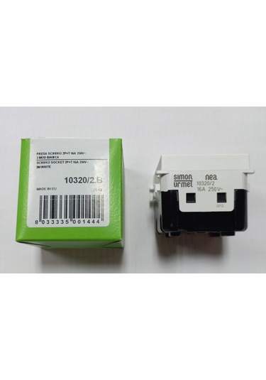 Beyaz Topraklı Priz 2m