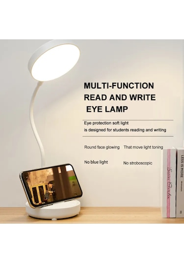 Forlife Usb Şarjlı Esnek Tasarımlı Dimlenebilir Masa Lambası