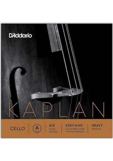 D'Addario Ks511 4/4M Kaplan Çello Tek Tel (A)