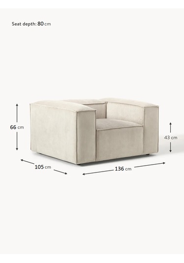 Most Mollis Berjer Silinebilir Fitilli Kadife Kırık Beyaz Kumaş Y Ekru