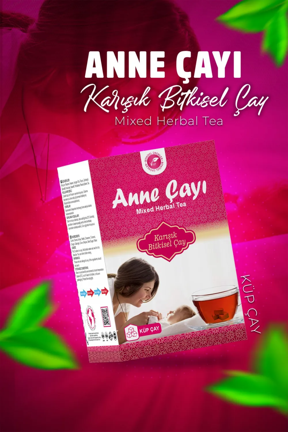 Vhp Anne Çayı Küp Şeker Şeklinde 180 Gr.