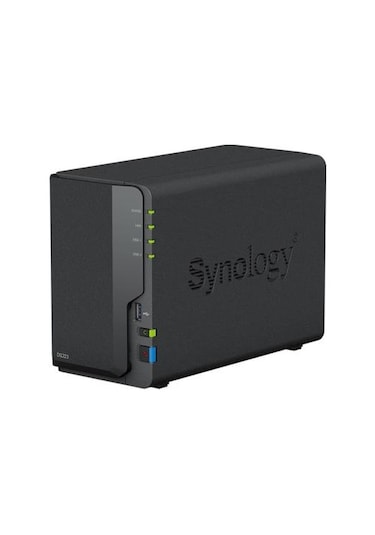 Synology DiskStation DS223 2x3.5"/2.5" Tower NAS Depolama Ünitesi