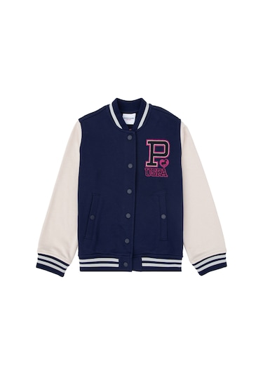 U.s. Polo Assn. Kız Çocuk Lacivert Sweatshirt 50298491-vr033 Lacivert