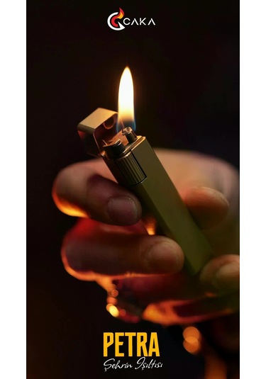 Caka Lighter Petra Benzinli Çakmak - Ckl-055