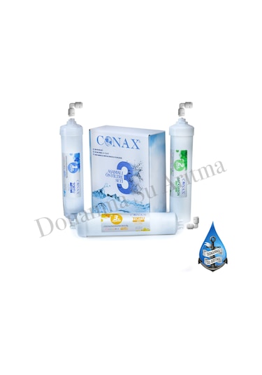 Conax Kapalı Kasa Inline 3'Lü Ön Filtre Seti