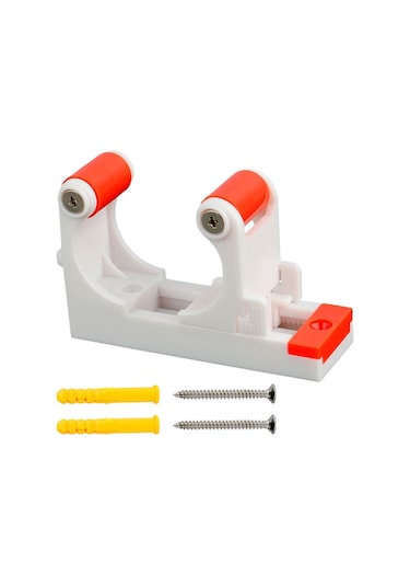 Sones Deemount Rck-051 Yol Bisikleti Park Tokası Duvar Kancası Dağ Bisikleti Park Tokası Beyaz Kırmızı