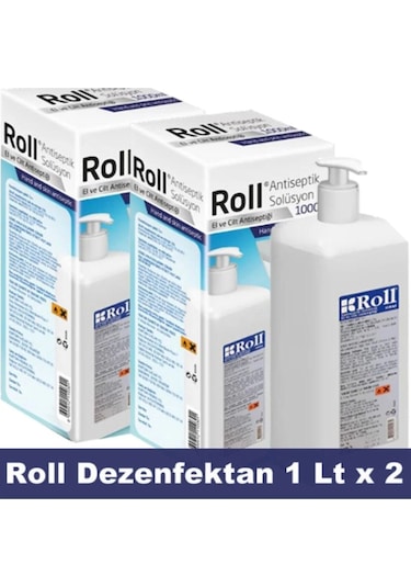 Antiseptik Solüsyon El Ve Cilt Dezenfektanı 1 Lt. X 2 Adet