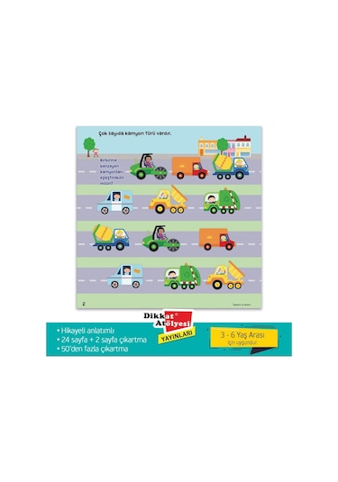 Highlights Sticker Eğlenceli Etkinlikler Hikayeli Bulmaca 5li Set