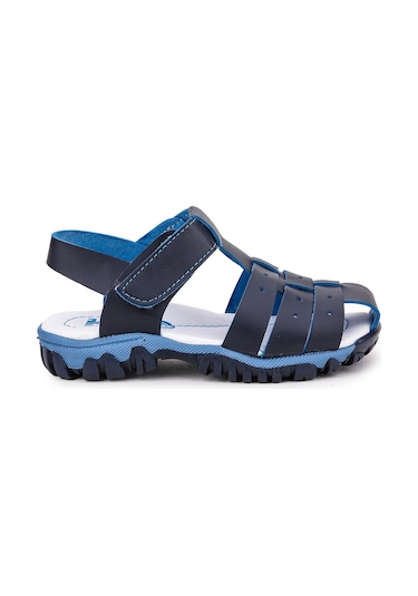Kiko Kids Erkek Çocuk Sandalet Arz 2356 Lacivert