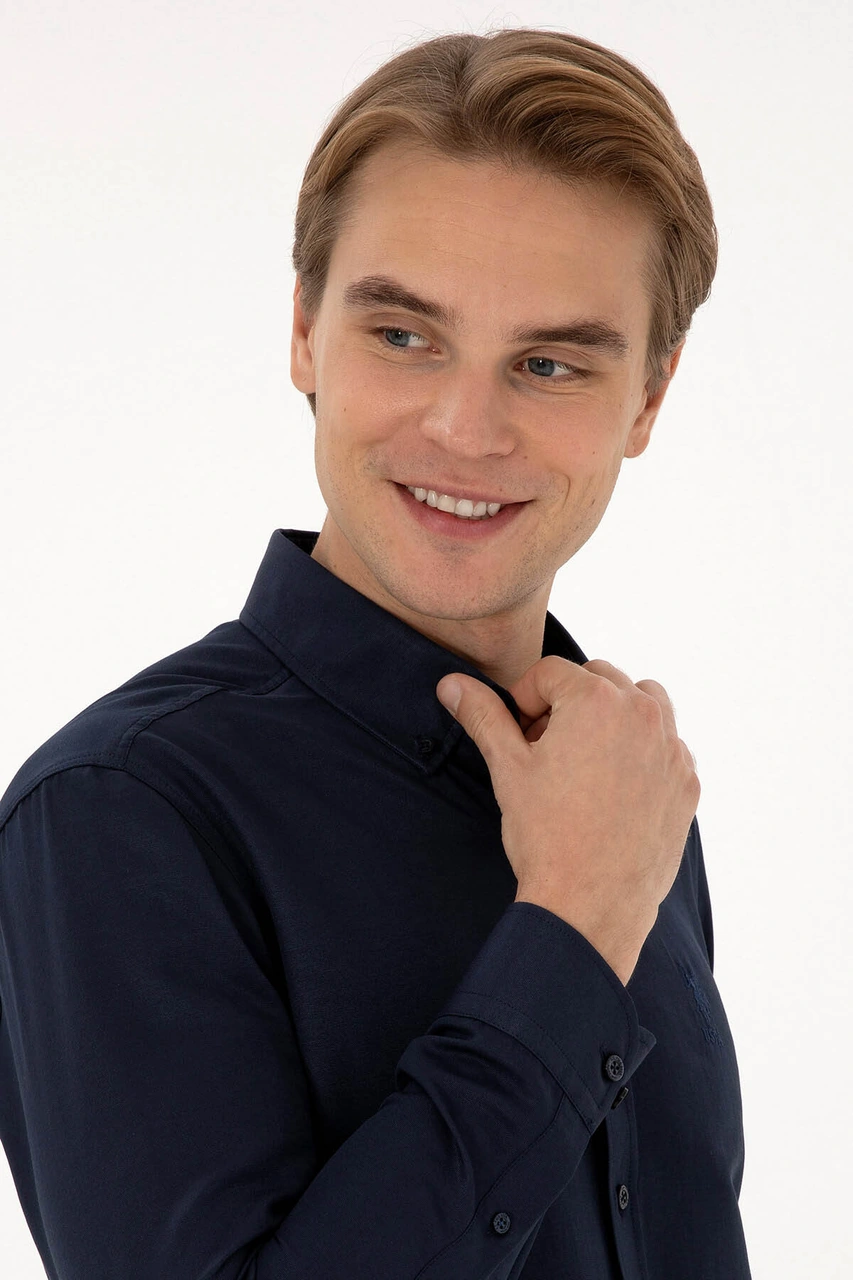 U.s. Polo Assn. Gox025k Lacivert Erkek Gömlek 2225582 Lacivert