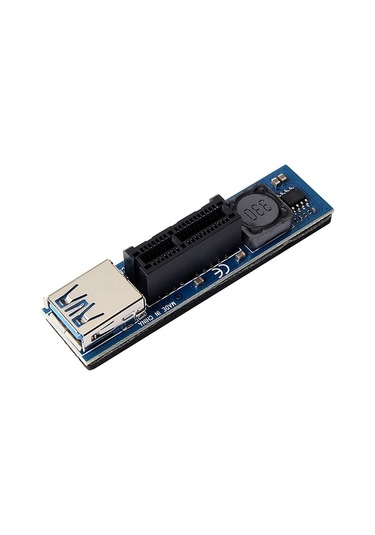 Pazly Mini Pcı-e 1x Uzatma Kablosu Güçlendirilmiş Adaptörü - 60cm, Ekran Kartı Uzatma Çözümü