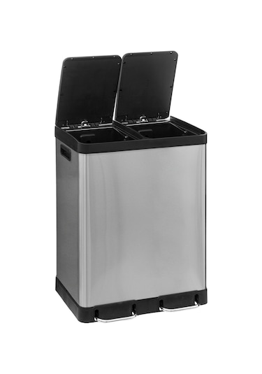 5five Simply Smart Ariane 60 Lt Metal Çöp Kovaları Inox