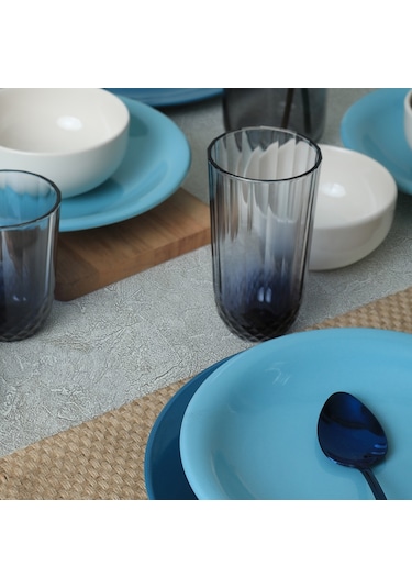 Keramika Blue Mix Yemek Takımı 18 Parça 6 Kişilik 031-413-420