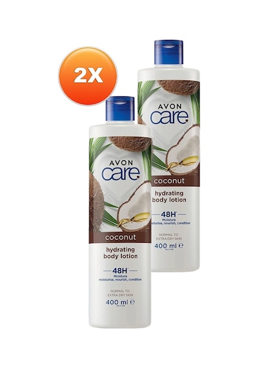 Avon Care Hindistan Cevizi Yağı Içeren Vücut Losyonu 2 x 400 ML