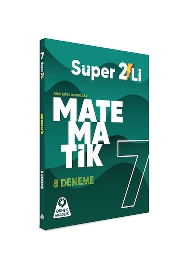 7. Sınıf Süper İkili Matematik Seti Örnek Akademi