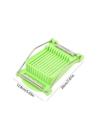 Öğle Yemeği Et Dilimleyici Çok Fonksiyonlu Paslanmaz Çelik Jambon Meyve Sebze Yumurta Peynir Dilimleyiciler Ev Mutfak Kesme Aletleri Yeşil
