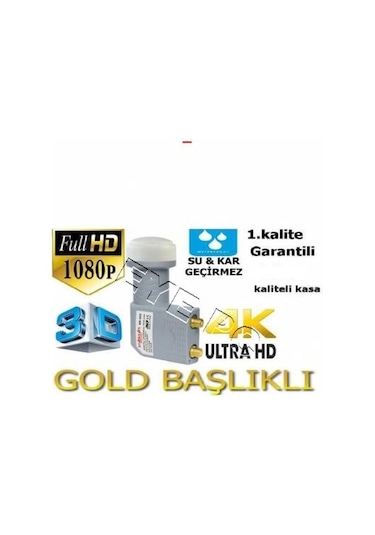 EYEPC 2'li LNB Bütün Uydu Çanaklara Uyumlu