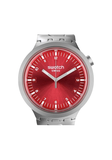 Swatch Sb07s104g Scarlet Shimmer Unisex Kol Saati