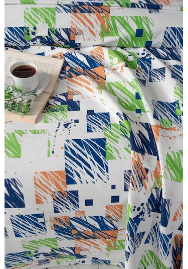 Mulberry Yade Battal Boy Desenli Pike 240x260 Cm Mint