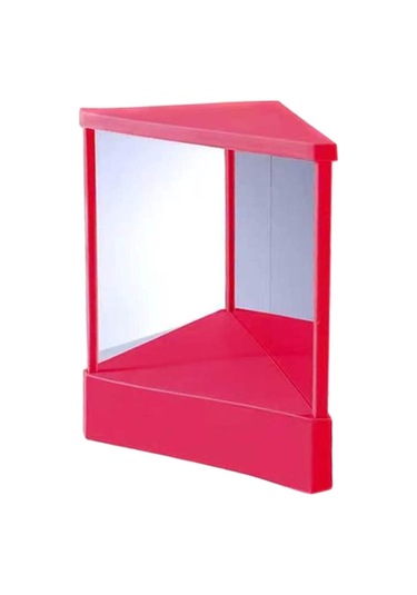 Suntek Geri Dönmeyen Ayna Kozmetik Aynası L-pembe-Kırmızı