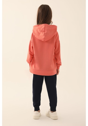 Rolypoly New York Pembe Kız Çocuk Eşofman Takımı Mint