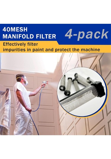 Xurunkeji Adet 288747 Boya Püskürtme Süzgeci, Magnum Prox7, Prox9, Prox17, Prox19, Prox21, Xr5, Xr7, Xr9 İçin 8'li Paket Filtre