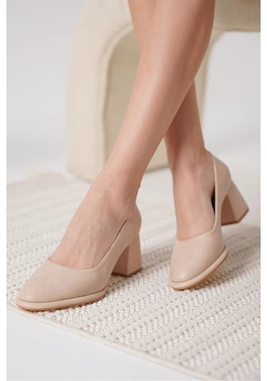 Trendella Nude Cilt Kadın Stiletto Tr18ms05d Siyah
