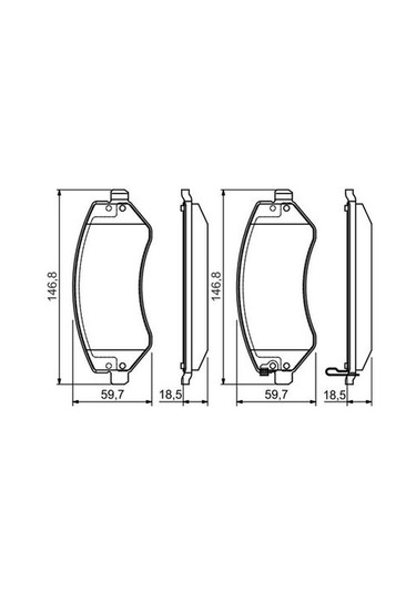 Jeep Cherokee Kj 2.8Crd 2003-2007 Bosch Ön Balata