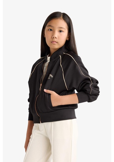 Defacto Kız Çocuk Baskılı Bisiklet Yaka Skuba Dalgıç Kumaş Fermuarlı Hırka F2798a825aubk81 Siyah Defacto Kız Çocuk Baskılı Bisiklet Yaka Skuba Dalgıç Kumaş Fermuarlı Hırka F2798a825aubk81 Siyah
