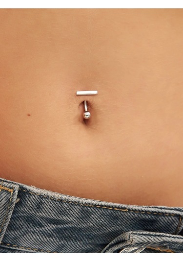 Markiz Navel Piercing 925 Gümüş 397504631 Gümüş