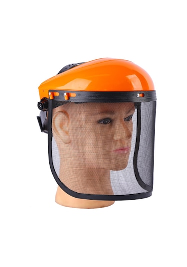 Wezone Baş Koruyucu Tel Örgü Maske - Bahçe Budama, Çim Biçme İçin Dayanıklı Ve Konforlu