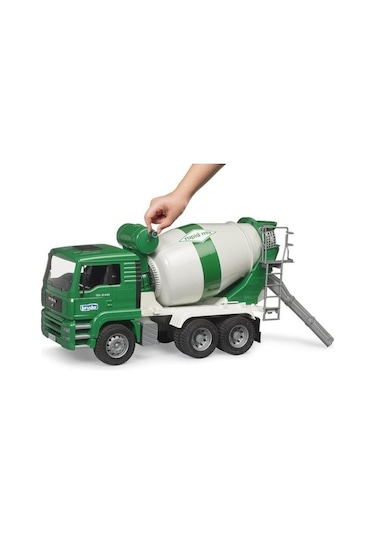 Bruder Man Tga Beton Mikser Yeşil BR02739 Lisanslı Ürün