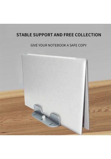 Ebitda Z34a Büyük Boy Çift Yuvalı Alüminyum Dizüstü Standı - Gümüş