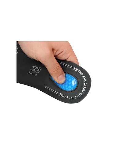 Black Vein Air Confort Topuk Dikeni Jel Takviyeli Ortopedik Taban