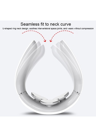 Şarj Edilebilir Ev Elektrikli Nabız Şok Boyun Masajı Akıllı Vücut Masajı Çok Renkli