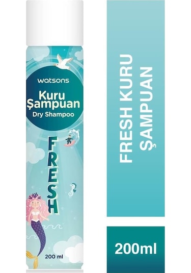 Watsons Fresh Kuru Şampuan 5 x 200 ML