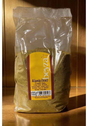 Kişniş Toz 1000 Gr Doğal Öğütülmüş Kişniş Baharatı