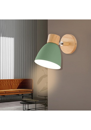 Suntek Modern Basit Duvar Işık Fikstürleri Koridor Yeşil Yeşil