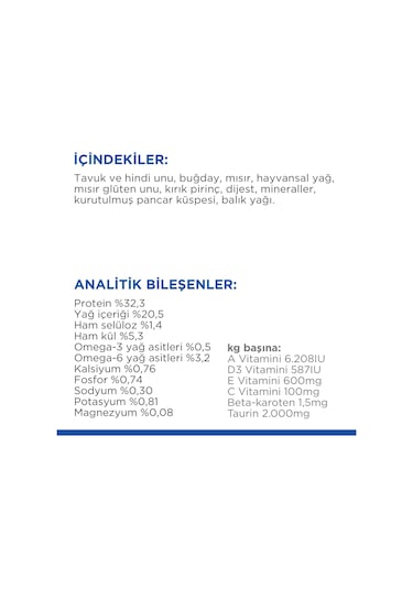 Hill's Science Plan Tavuklu Yetişkin Kedi Maması 1500 G