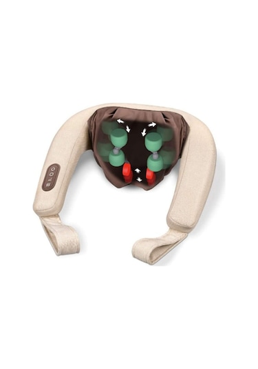 Beurer MG 153 4D Isı Fonksiyonlu Masaj Aleti Krem