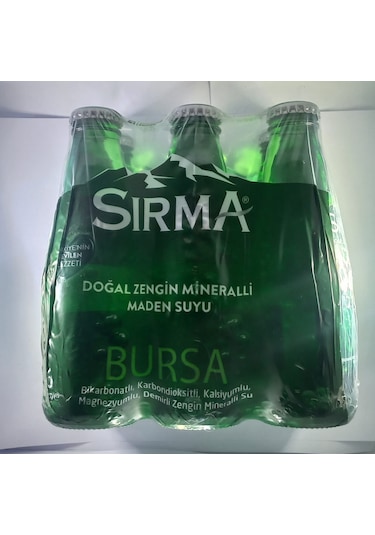 Sırma Maden Suyu 6 x 200 ML