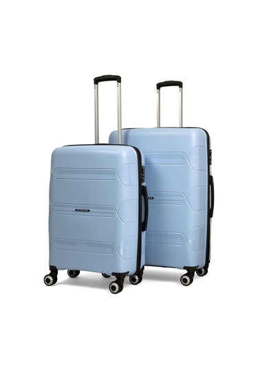 Lucas Polipropilen Kırılmaz Valiz, Orta Boy&büyük Boy Bebe Mavisi