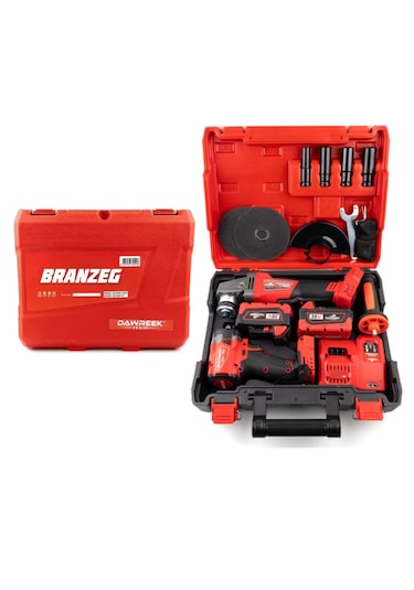 Branzeg Brz901 36v Sarjlı Ikili Set Spral Somun Sıkma Matkap