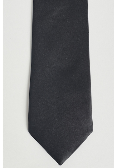 Ac&Co / Altınyıldız Classics Erkek Siyah Kravat 4A2123100001Syhstn Siyah