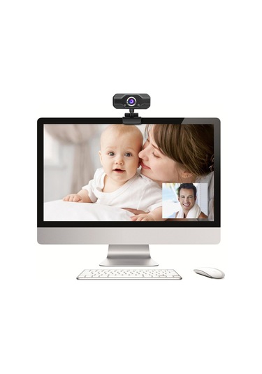 Çok İşlevli Mini Yüksek Çözünürlüklü Usb Web Kamerası 1080p Bilgisayar Kamerası Dahili 8 Metre Gürültü Azaltma Mikrofonu