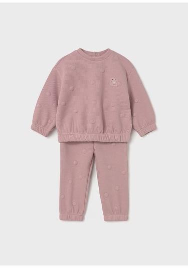Mayoral Kız Bebek Eşofman Takımı 2844 Pudra