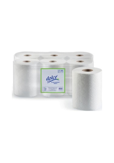 Dolce İçten Çekmeli Havlu 4 KG 6 Rulo