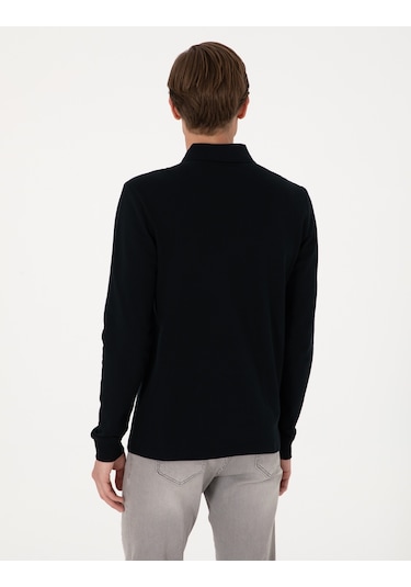Pierre Cardin Erkek Sweatshirt - Siyah 50314048-VR046