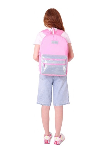 Kaukko Magic Dreams Kız Çocuk Dört Bölmeli Pembe Gri Okul Sırt Çantası İlkokul+ortaokul - K1816 Pembe - Gri