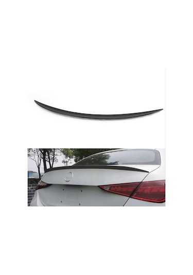 Mercedes W206 C Serisi 202+ Uyumlu Profesyonel Fırın Boyalı Amg Spoiler